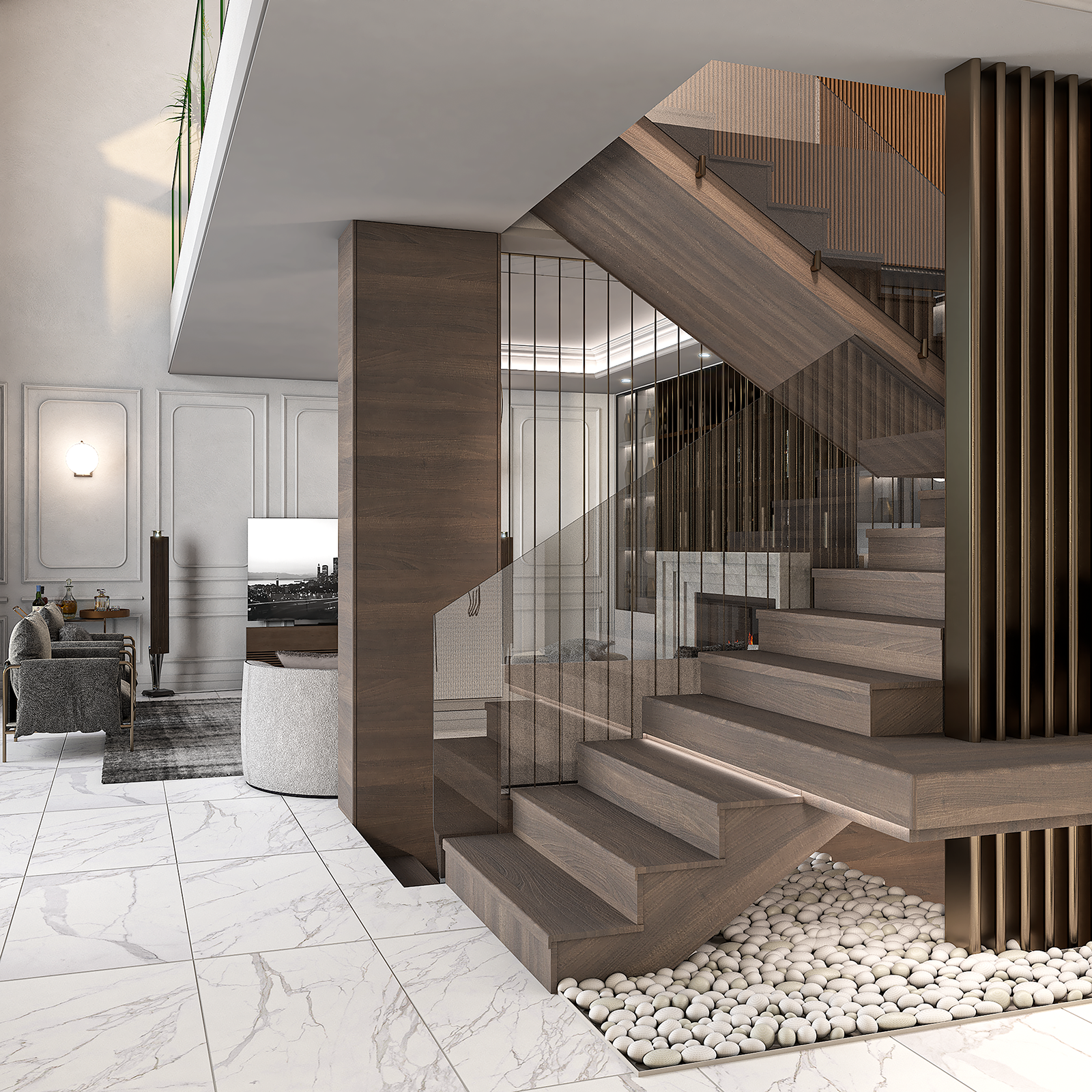 Projekat "G RESIDENCE E" - reprezentativni render